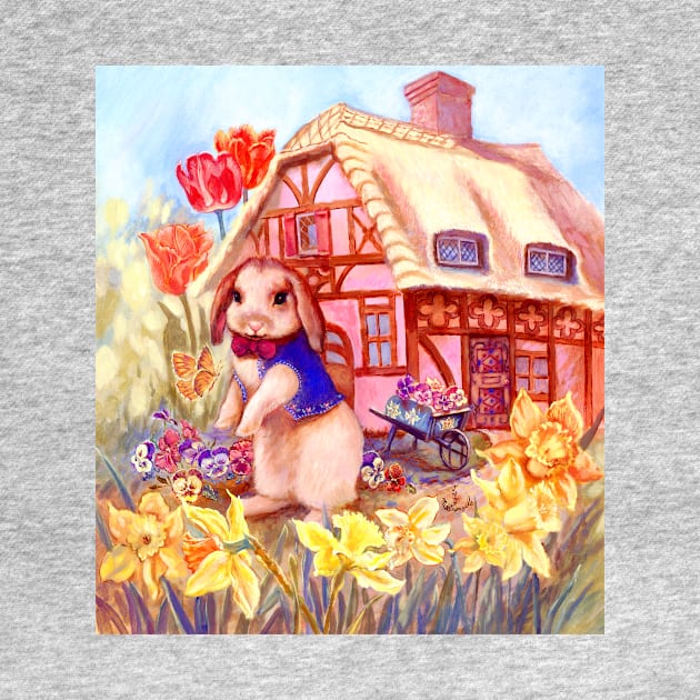 PARSELY BUNNY'S HOUSE by JudyMastrangeloArt